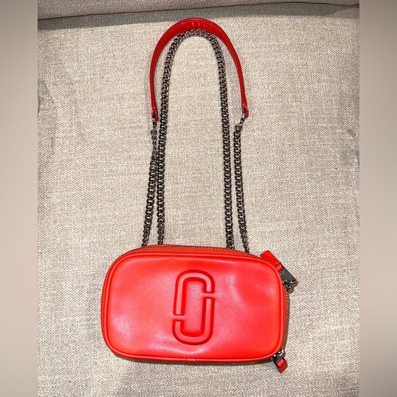 Marc Jacobs Handbags - NWOT Marc Jacobs Red DTM (Dye to Match) Snapshot Camera Bag. MSRP$325.00